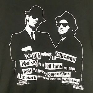 Blues brother black t-shirt official movie merch